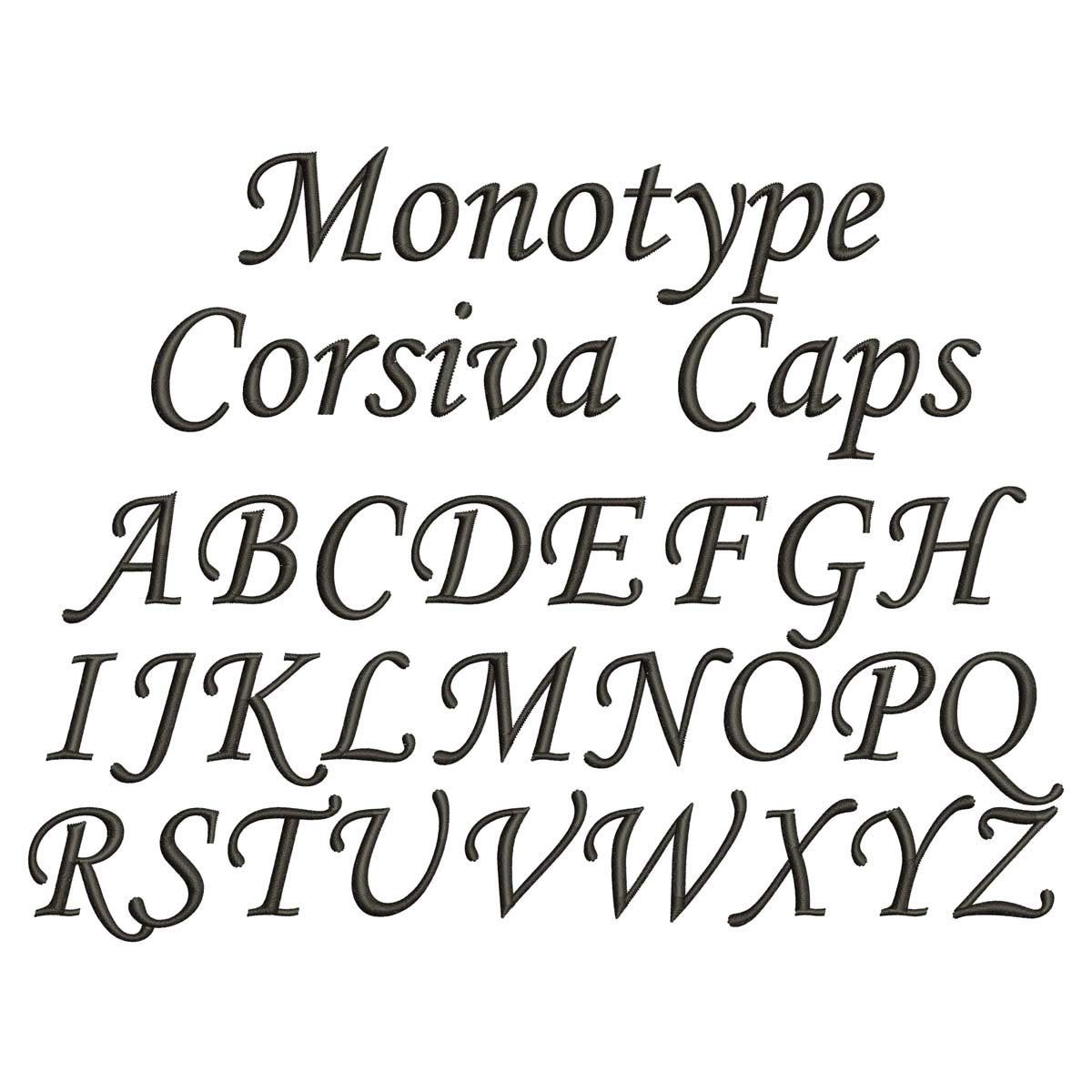 free corsiva font