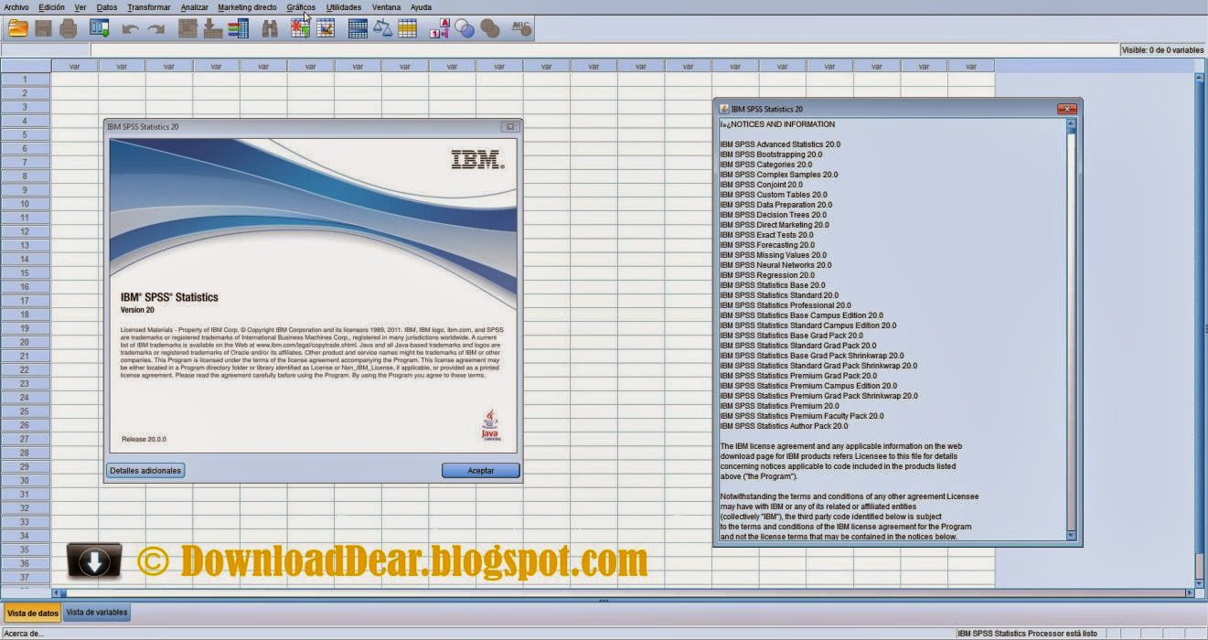 download spss 20